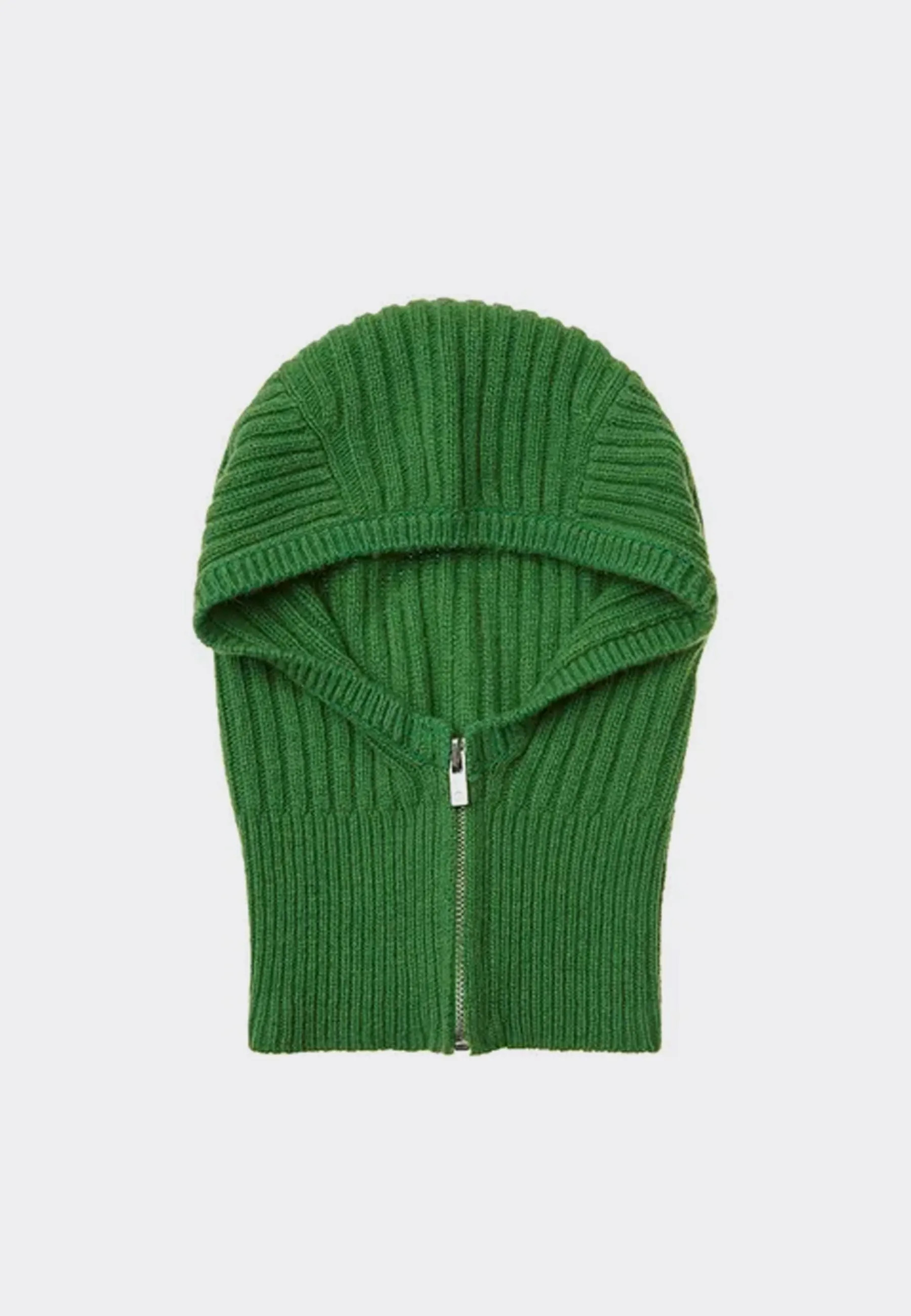 Zip Up Balaclava - Green